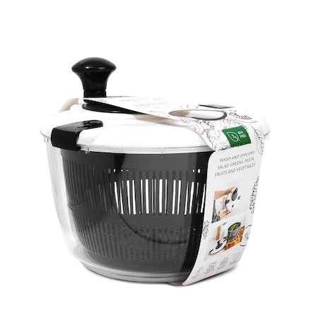 Bklyn Steel Co. 5L Salad Spinner - Onyx 48068